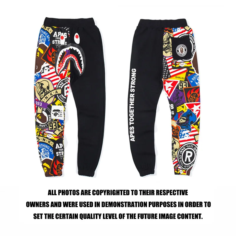 

2019 New Arrival A Bathing Ape Casual Pants For Bape Unisex Men&women Pants A135