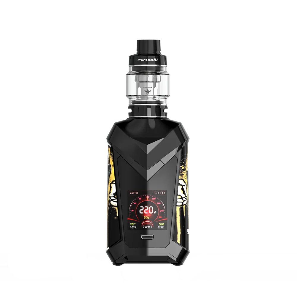 Günstig 【UK SHIPPING】Original Vape 220W Vaptio SUPER CAPE KIT E Zigaretten Vape Tank 8,0 ml Fit 510 nachfüllbare Zerstäuber 810 tropfspitze