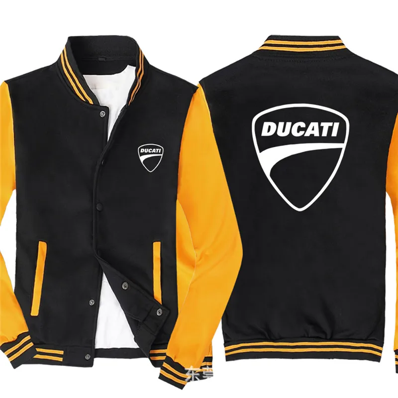 Новая мужская бейсбольная форма Ducati с логотипом автомобиля, Повседневная модная спортивная бейсбольная форма Harajuku