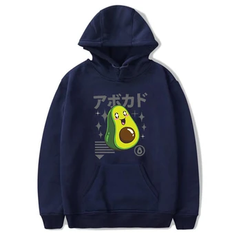 

Avocado Printed Fashion Cotton Hooded Pullovers For Women/Men Boys/Girls Casual Sweatshirts Winter Harajuku Long Sleeve Hoodies