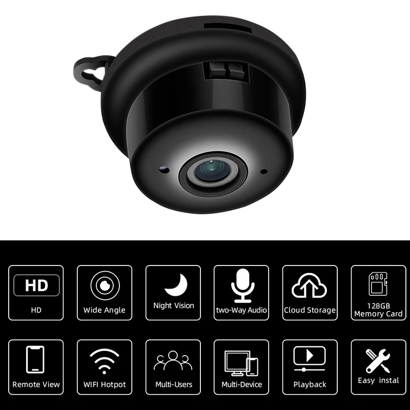 V380 1080P HD IP мини-камера Wifi беспроводной рекордер безопасность дистанционное