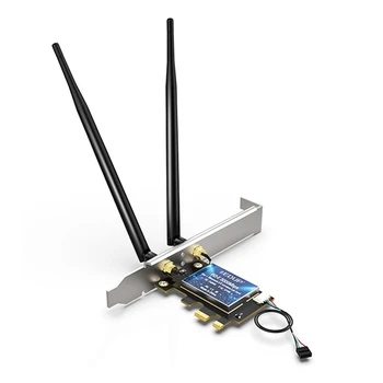 

EDUP 802.11AX WiFi 6 3000Mbps PCI-E WiFi Card for AX200 Dual Band Wireless Network Adapter Bluetooth 5.0 WiFi Receiver
