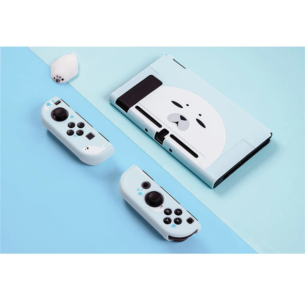 Joy-Con чехол Kawaii Cat розовый защитный корпус крышка Набор для Nintendo переключатель игровой консоли запасные части