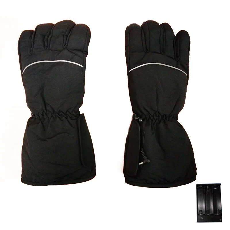 1 пара перчатки для велоспорта, катания на лыжах, охотничьи электрические теплые ветрозащитные водонепроницаемые перчатки с подогревом