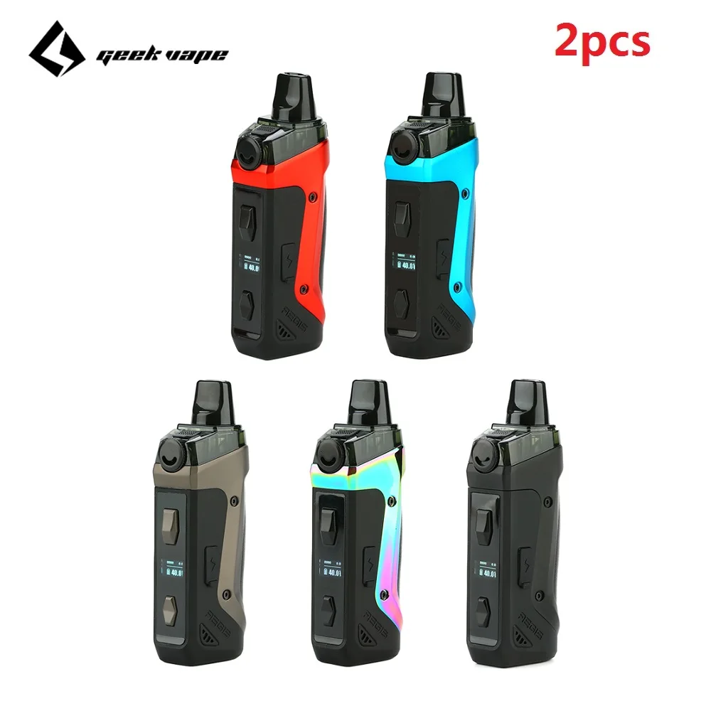2 шт.! Набор Geekvape Aegis Boost Pod с аккумулятором 1500 мА · ч и многоразовым 3 7 мл подходит