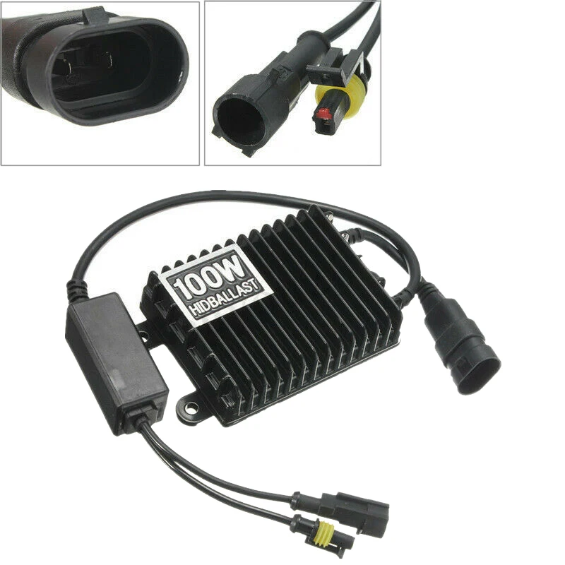 12V тонкий 100W спрятал балласт ксенона замены светильник балласт Быстрый старт ультратонкий