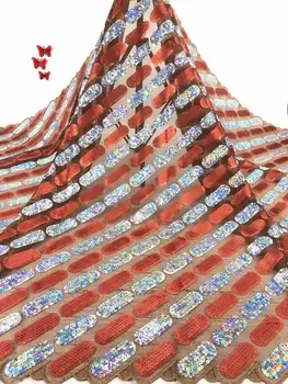 

Nigerian french net Lace Sophia-10.5112 Embroidered Cord Lace Fabric with full beads for bridal dress