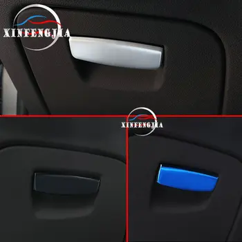 

For BMW 5 Series G30 G31 17-18 Steel Glove Box Storage Container Handle Cover Trim