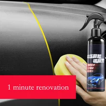 255 мл защита для кожи автомобиля блестящий пластиковый резиновый виниловый уход восстанавливает внутренние сиденья Очиститель воска чистящее средство для краски