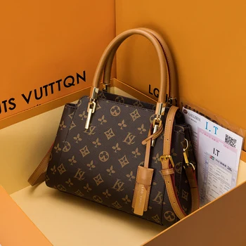

2020 New Luxury Handbag for Women Genuine Leather Shoulder Messenger Bags Ladies Fashionable Purses and Handbags Louis Brand Sac