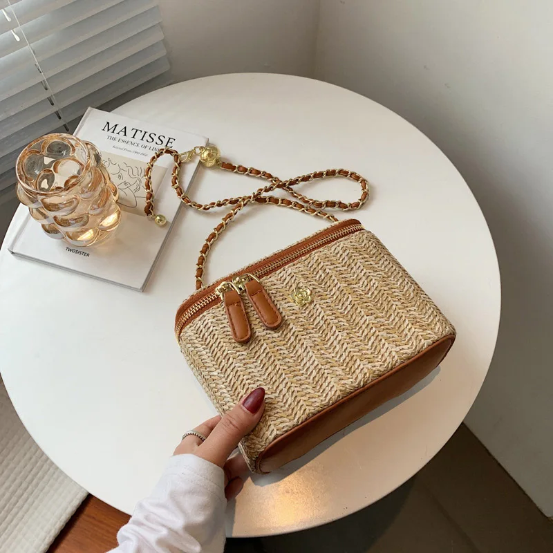 Straw Handbag 2021 Summer Bags 2021 Fashion Brand Weave Straw