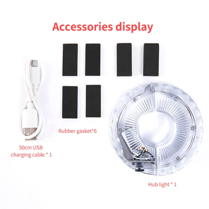 Smart LED Bicycle Wheel Light Bike Front Tail Hub Spoke One Lamp with 7 Color 18 Modes Rechargeable Kids Balance Bike Light Smart LED Bicycle Wheel Light Bike Front Tail Hub Spoke One Lamp with 7 Color 18 Modes Rechargeable Kids Balance Bike Light