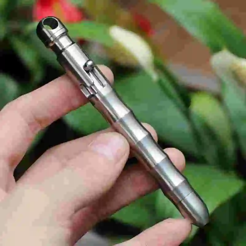 EDC из титанового сплава, тактическая ручка для самозащиты и выживания, карандаш с написанием, многофункциональная тактическая ручка EDC