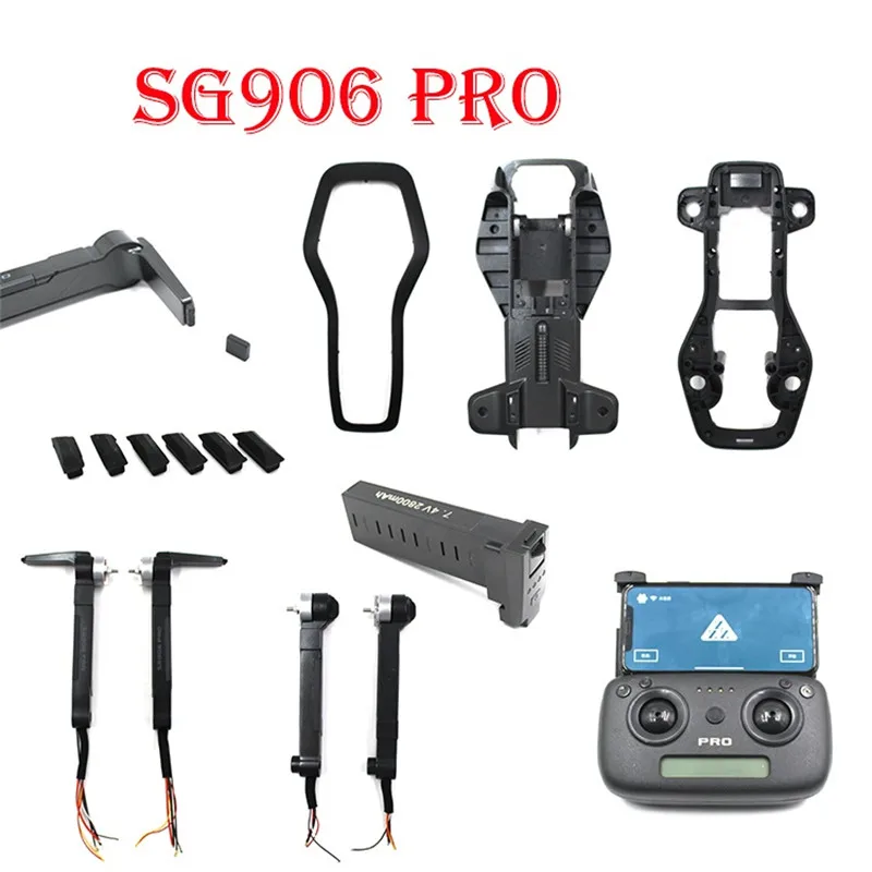 SG906PRO SG906PRO2 x7pro Drone Quadcopter Spare Parts motor arm set blades body shell GPS module Receiving board camera control