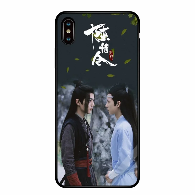 17 Wei WuXian Lan WangJi CHEN QING LING матовый чехол для телефона Xiao Zhan Wang Yibo противоударный защитный чехол для телефона - Цвет: 17