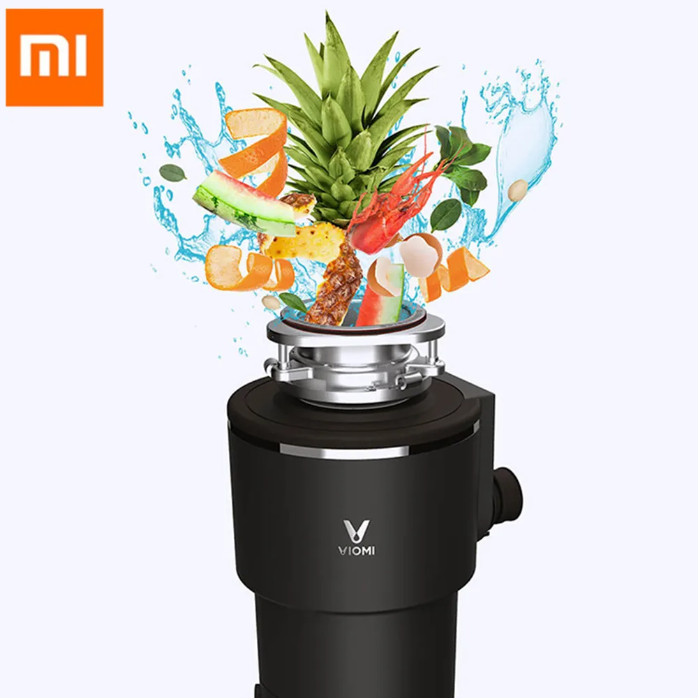 

XIAOMI VIOMI Kitchen Waste Processor Disposal Crusher 1290ml Food Waste Disposer Grinder Wireless Switch Control Kitchen Tools