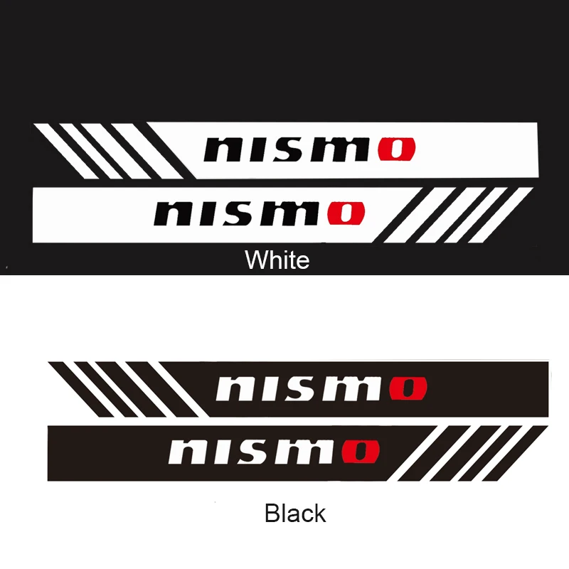 2 шт. nismo Автомобильная наклейка на зеркало заднего вида для Nissan JUKE QASHQAI J10 J11 Tiida Sunny