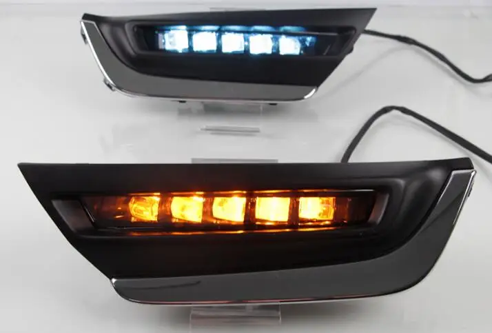 Высокий матч для Хонда сrv CR V 2017 2018 светодиодный DRL Вождения освещают светильник