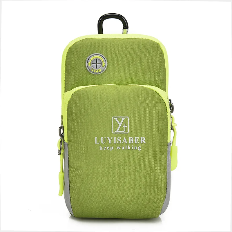 

Sports Hand Arm Bag Outdoor Fitness Running Mobile Phone Armstrap Men And Women Equipment Arm Sleeve Wrist Bag iPhone 6 Plus Arm