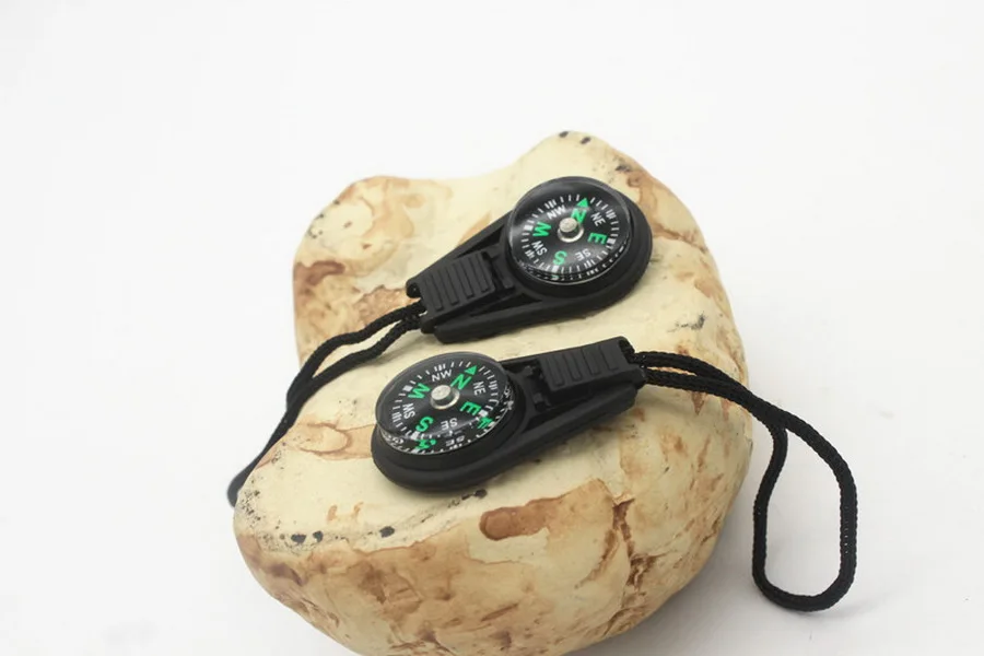 Description Picture 6 of itemby dhl or fedex 1000pcs NEW Pull Mini Compass Backpack Bag Strap Charm Sport