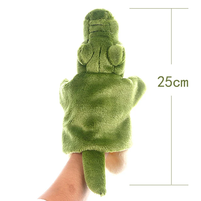 Cute Crocodile Plush Stuffed Doll Long Sleeve Hand Puppet Storytelling Kids Toy Great for encourag imaginative play puppet show 6