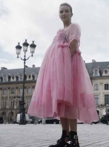 Best Price LNABJ Fashion Rose Red Illusion Tulle Women Summer Dresses Puffy Short Sleeves A line Ankle Length Party Dress Vestidos Best Price LNABJ Fashion Rose Red Illusion Tulle Women Summer Dresses Puffy Short Sleeves A line Ankle Length Party Dress Vestidos