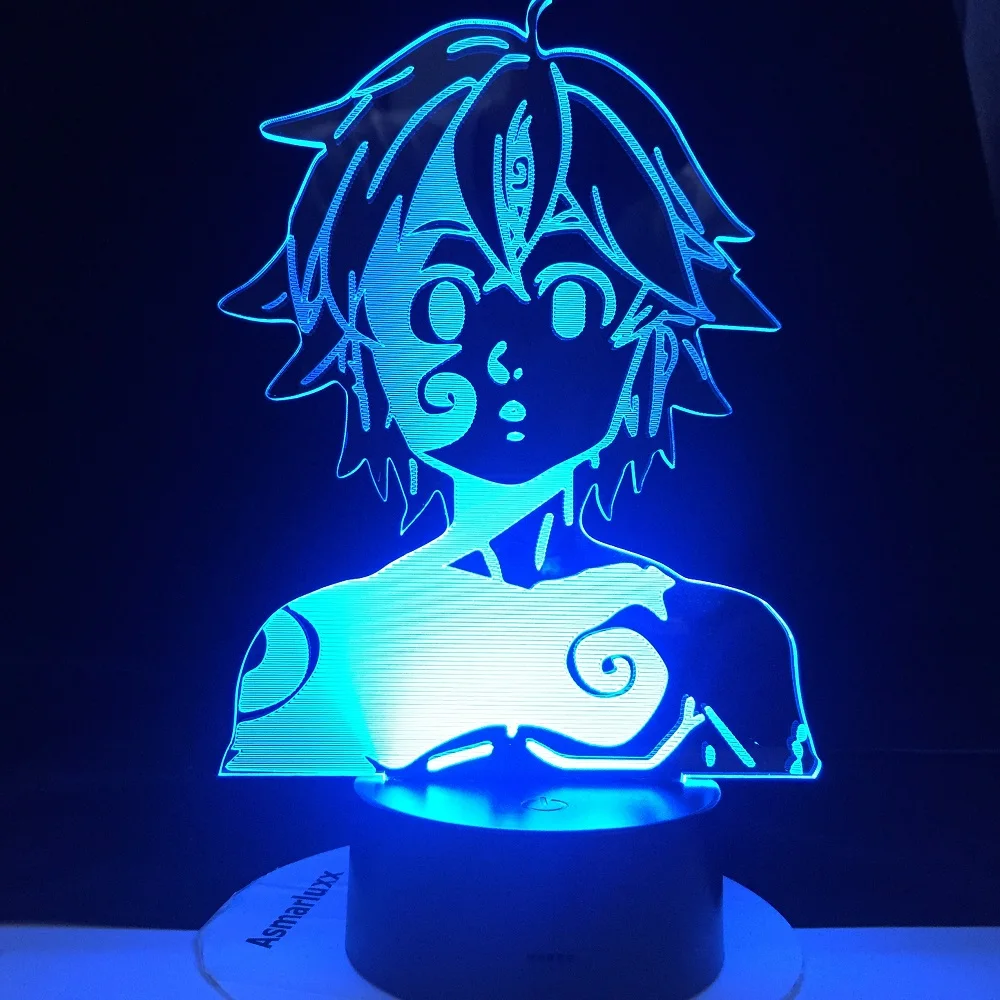 MELIODAS DRAGON Рейф Пан лиса жадность гризли медведь семь смертных грехов Meliodas аниме