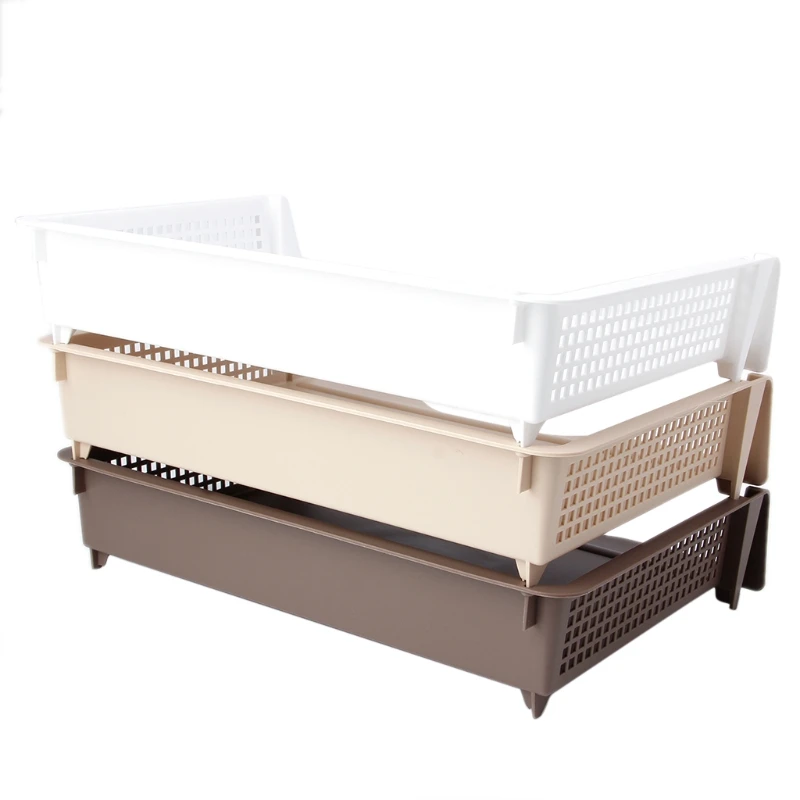 

A4 Paper Superimposed Desktop Files Storage Rack Box Plastic Letter Tray Office MAY12