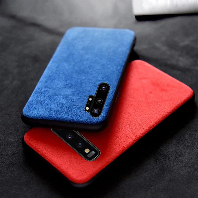 Кожаный чехол для samsung Note 10 plus 10+ A50 A70 A40 A60 A20 A30, противоударный чехол из замши для samsung galaxy s10 plus