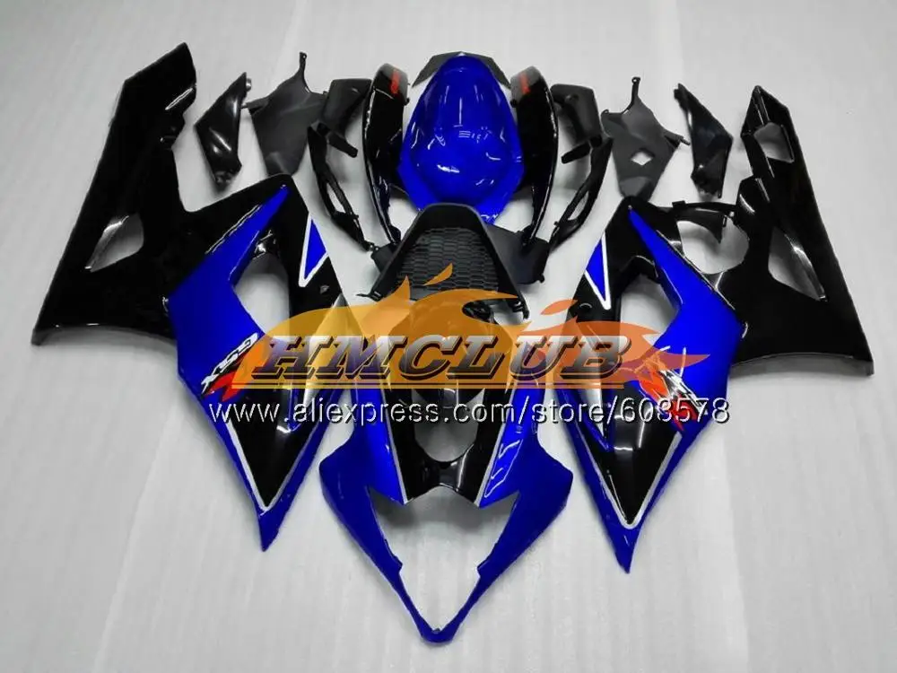 Комбинезоны для SUZUKI GSXR-1000 1000CC GSXR1000 05 06 синий глянец 11CL. 119 GSX R1000 05 06 K5 GSX-R1000 GSXR 1000 2005 2006 обтекатель - Цвет: No. 3