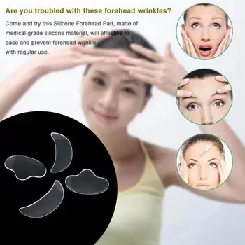 

Anti Wrinkle Eye Chin Forehead Skin Care Pads Medical Grade Silicone Reusable Face Lifting Invisible Patches