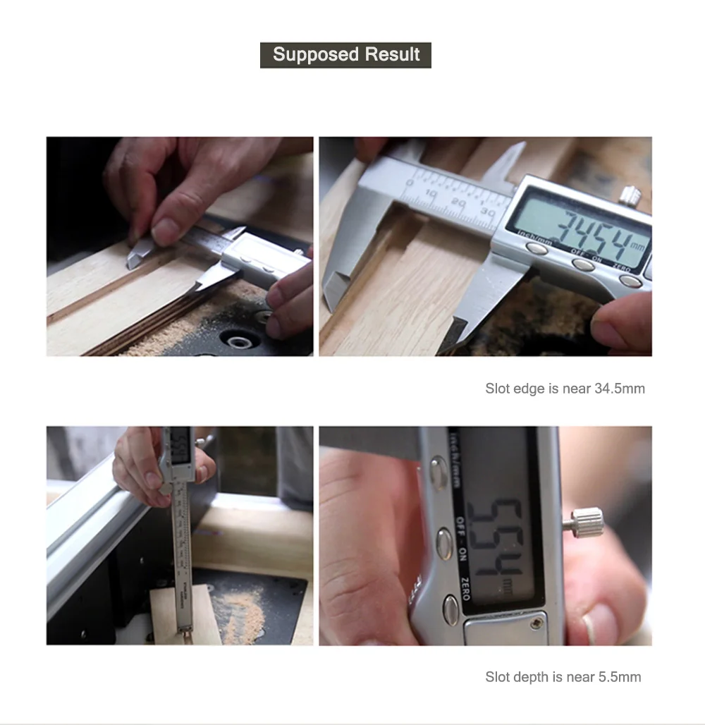 2 шт./компл. глубиномер высота точный измеритель метрических измерять деревообрабатывающие столярные инструменты для фрезерный станок, быстроходный деревообрабатывающий фрезерный станок