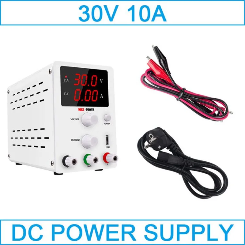 

Newest Digit Display Adjustable DC Power Supply 30V 10A 60V 5A Voltage Regulator Repair Rework Laboratory Power-Supply