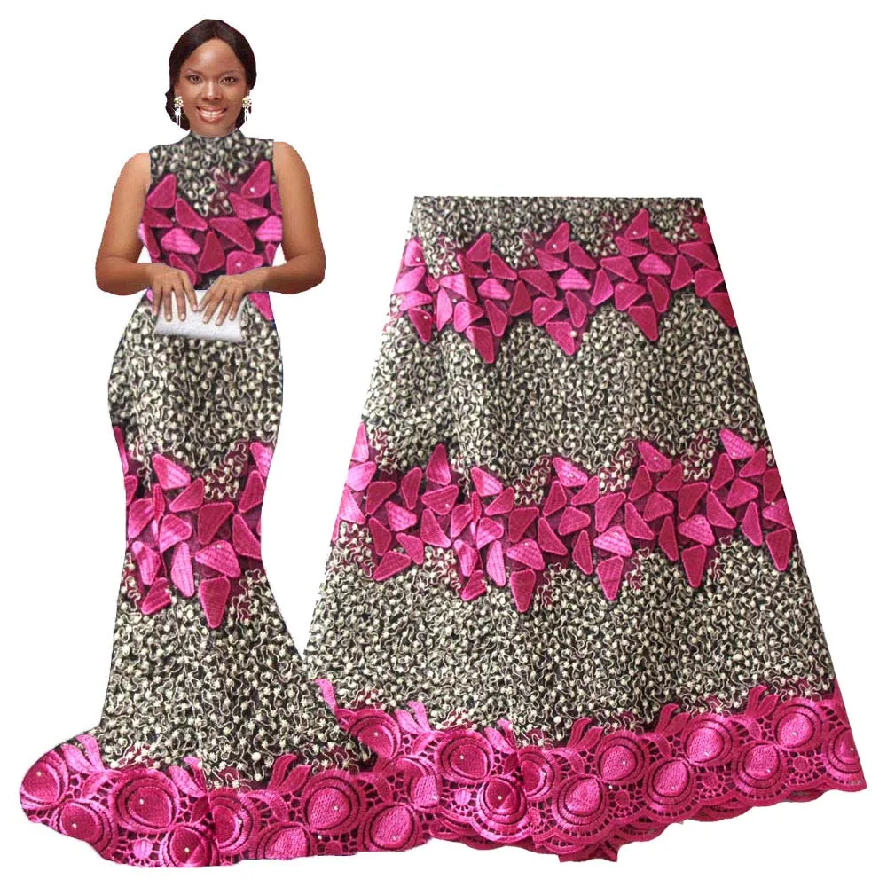 

Latest African Laces Fabric 2019 High Quality Lace French Best Selling Fabric Embroidery Lace Fabric Mesh Net Dubai Lace Fabric