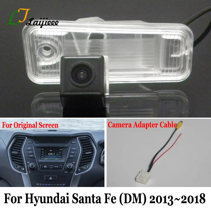 Задняя камера заднего вида для Hyundai Santa Fe DM 2012 2013 2014 2015 OEM совместимая с HD камерой