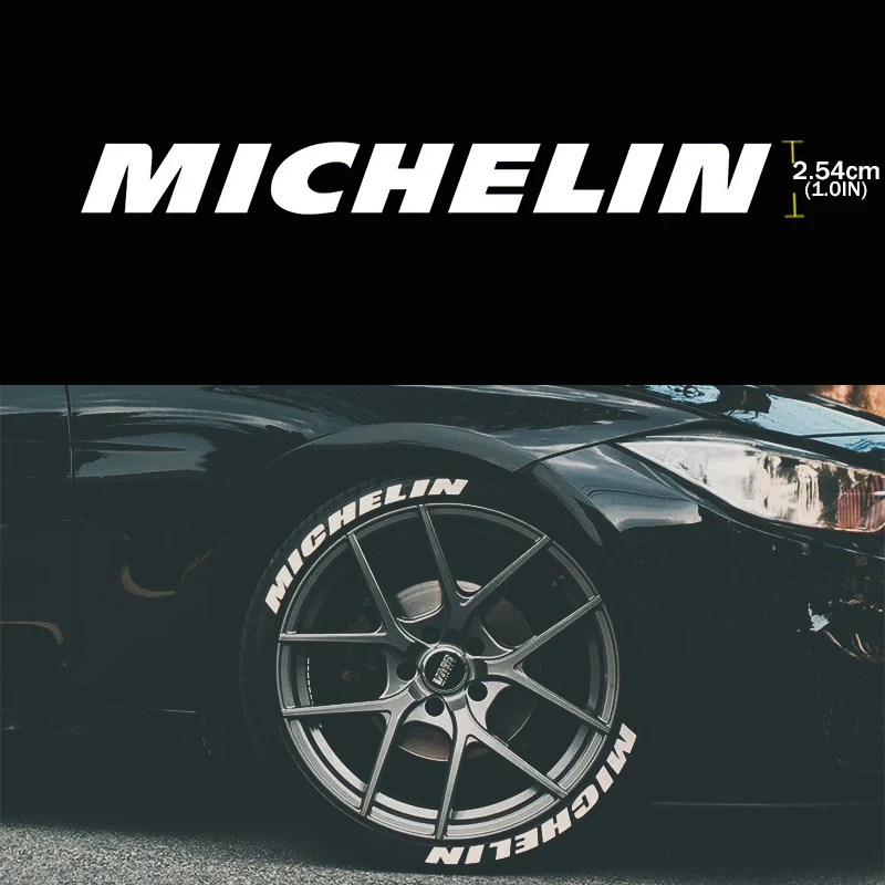 

High Quality Car Tire Sticker Car Tuning Universal 3D Brand Rubber Tire Stickers Personalized Styling Sticker Car Tyre Stickers