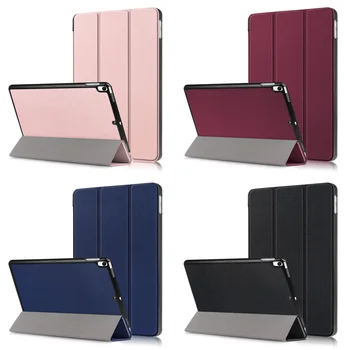 

Besegad Triple-fold PU Leather Protective Cover Case Stand with Auto Wake-up Sleep Feature for Apple iPad Air 3 Air3 2019