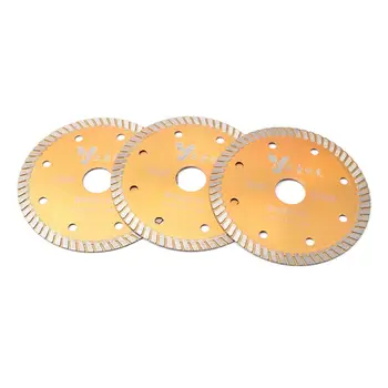 

110mm Super Thin Diamond Porcelain Saw Blade Hot Sintered Diamond Circular Disc For Cutting Porcelain Tiles
