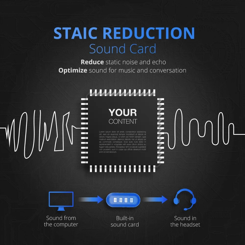 Mpow Wired Headphone USB3.5mm Plug Noise Reduction Flexiable Microphone Headset For Skype Call Center Game Windows 10 Mac PC (5)