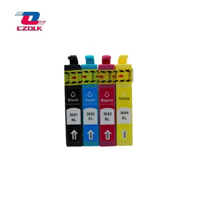Чернильный картридж T364 T364XL T3641 T3642 T3643 T3644 364-I для принтера Epson с выражением в доме