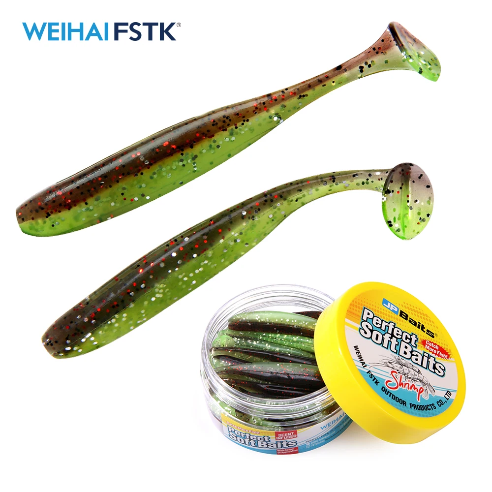 easy shiner Легкая блесна Рыболовная Приманка 7 см 5 Swimbait искусственная двухцветная