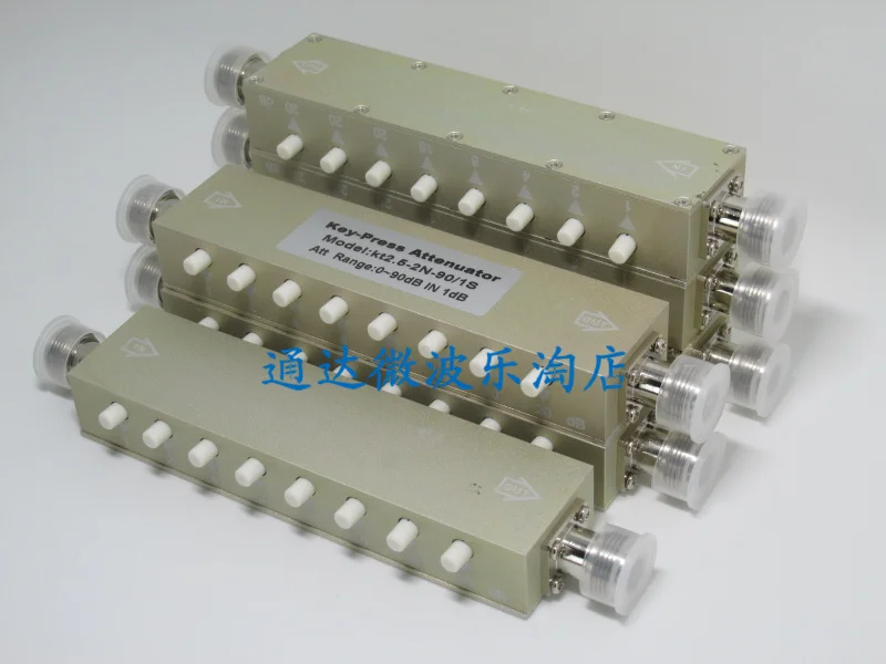 Регулируемый Переменный аттенюатор SMA N 0-30dB 60dB 90dB DC-2.5GHZ 50ohm РЧ-ключ Шаг Регулируемый аттенюатор