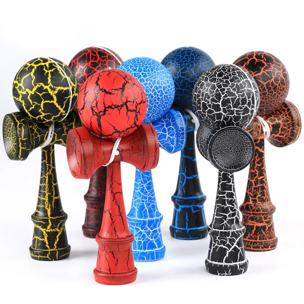 18 см Деревянный Профессиональный Kendama игрушка для дет взрослых Kandama Jumbo шарики на