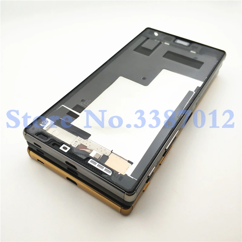 5,5 дюйма для sony Xperia Z5 Премиум Z5P E6853 E6833 E6883 рамка Ближний Корпус крышка Запчасти для авто