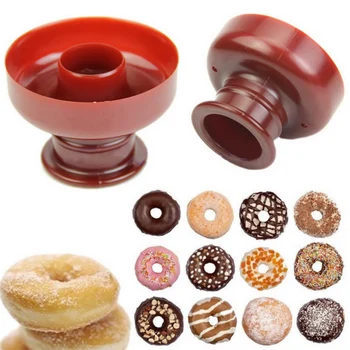 

1pcs New Round Doughnut Mold Soft Candy Cake Bread Dessert Bakery Mould Kitchen Baking Tools Bakeware Cute Shaped Donut Mould