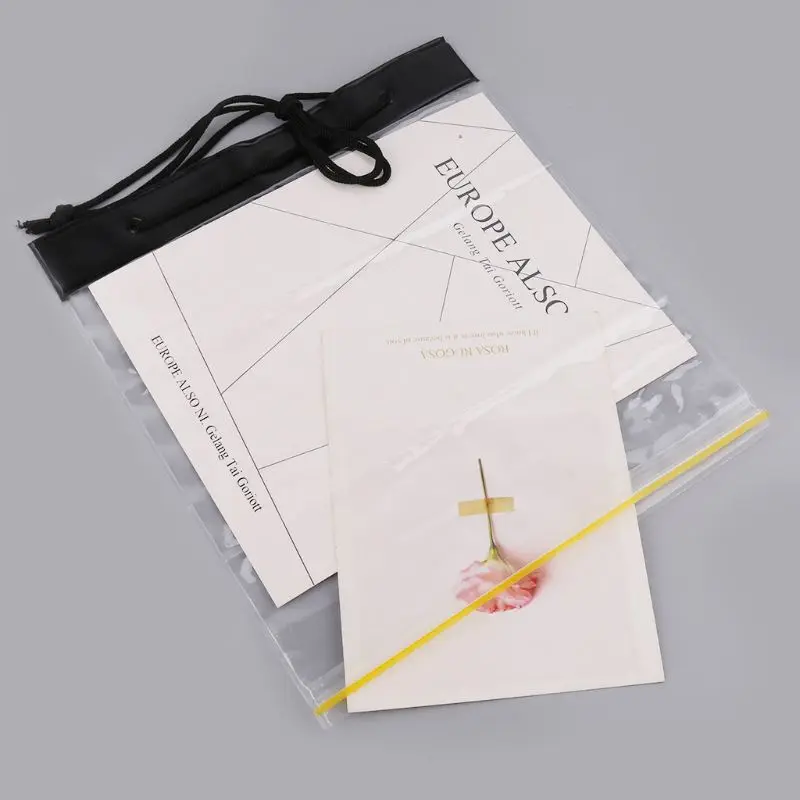 

Outdoor Waterproof Bag Transparent PVC Clear Map Holder Bag Storage Case Dry Bag