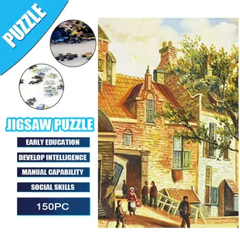 

Puzzles 150 Piece 2020 New Adults Large Puzzle Game Interesting Toys For Children Personalized Gift size: 16.4 x1.25 cm