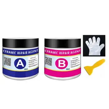 

Ceramic Tile Repair Paste Instant Fix Powerful Metallic Plastic Glass Repair Agent Paste Floor Strong Adhesive Repair Home
