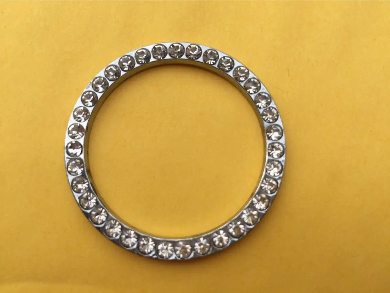 Украшение автомобиля стикер кристалл Алмазный Набор кнопка Пуск кольцо алмазный круг искусственный бриллиант ключ запуска кольцо декоративное кольцо