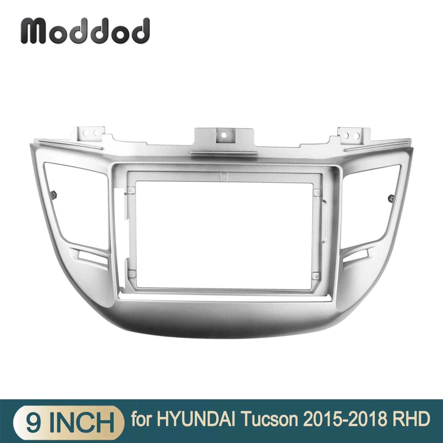 

Автомобильный радиоприемник 9 дюймов Экран панель для HYUNDAI TUCSON 2015 RHD двойной Din рамки приборной панели Установка отделка комплект панель GPS